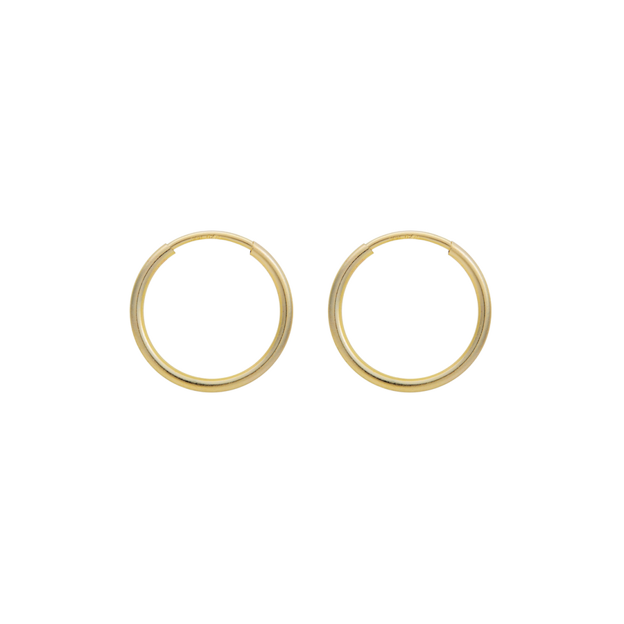 Infinity Hoop Earrings (2 sizes)