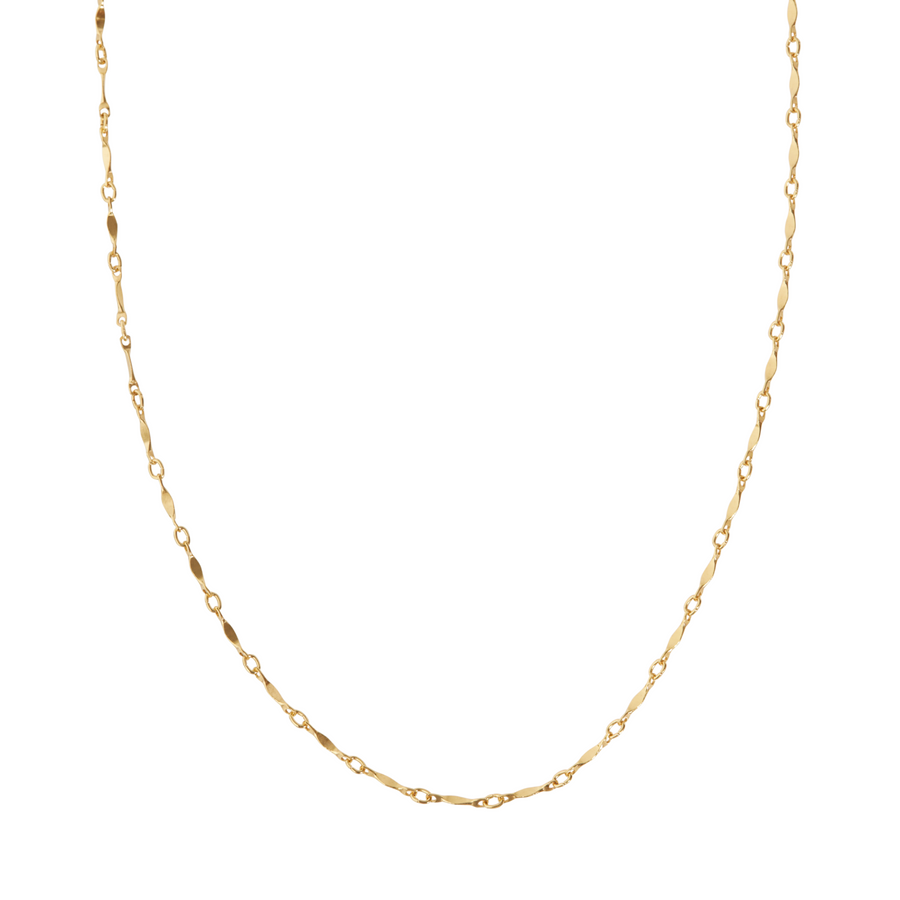 Dapped Bar Chain Necklace