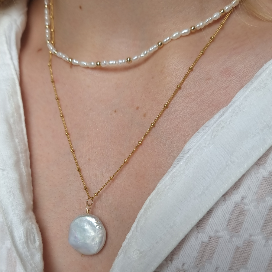 Golden Girl Pearl Necklace