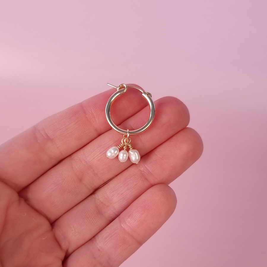 Pearl Cluster Charm