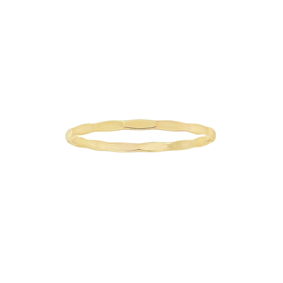 Hammered Stacking Ring