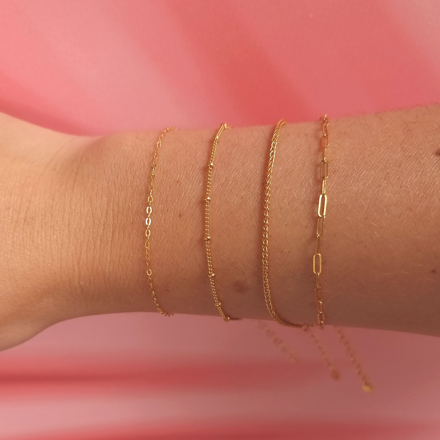 Paperclip Chain Bracelet