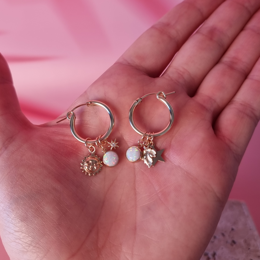 Buy Revere Sterling Silver Bali Hoop Earrings - Set of 2 | Womens earrings  | Argos
