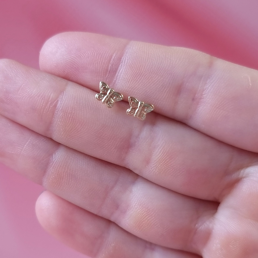 Butterfly Stud Earrings