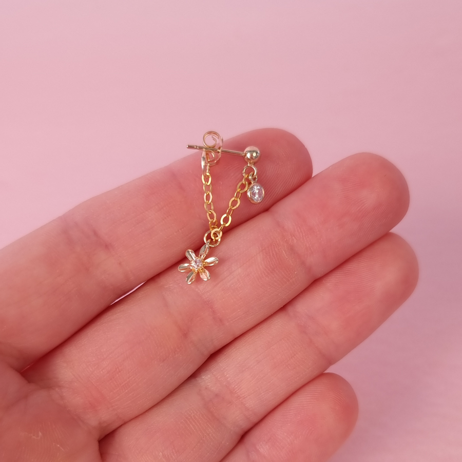 Daisy Chain Stud Earrings