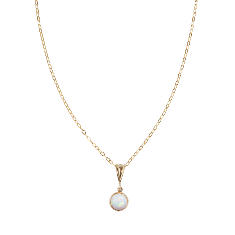 Opal Drop Necklace